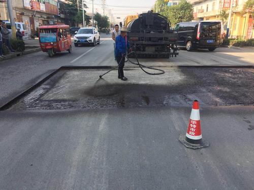 洪泽经济开发区5处道路破损设施维修结束(破损牙石洪泽维修道路) 汽修知识