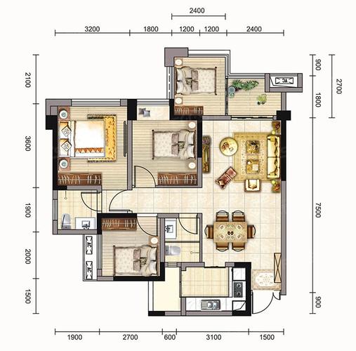 才是经得起推敲的品质好户型(户型凯旋建面天地才是) 建筑知识