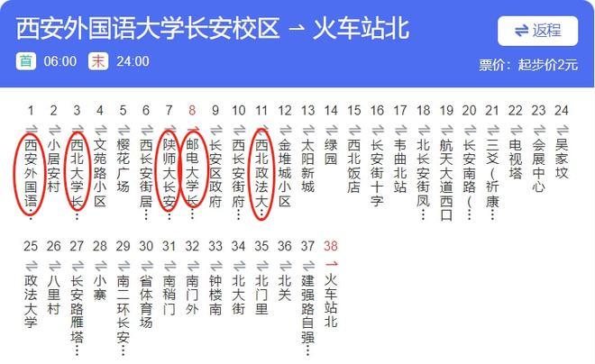 西北大学有哪几个校区及校区地址公交站点 育学科普