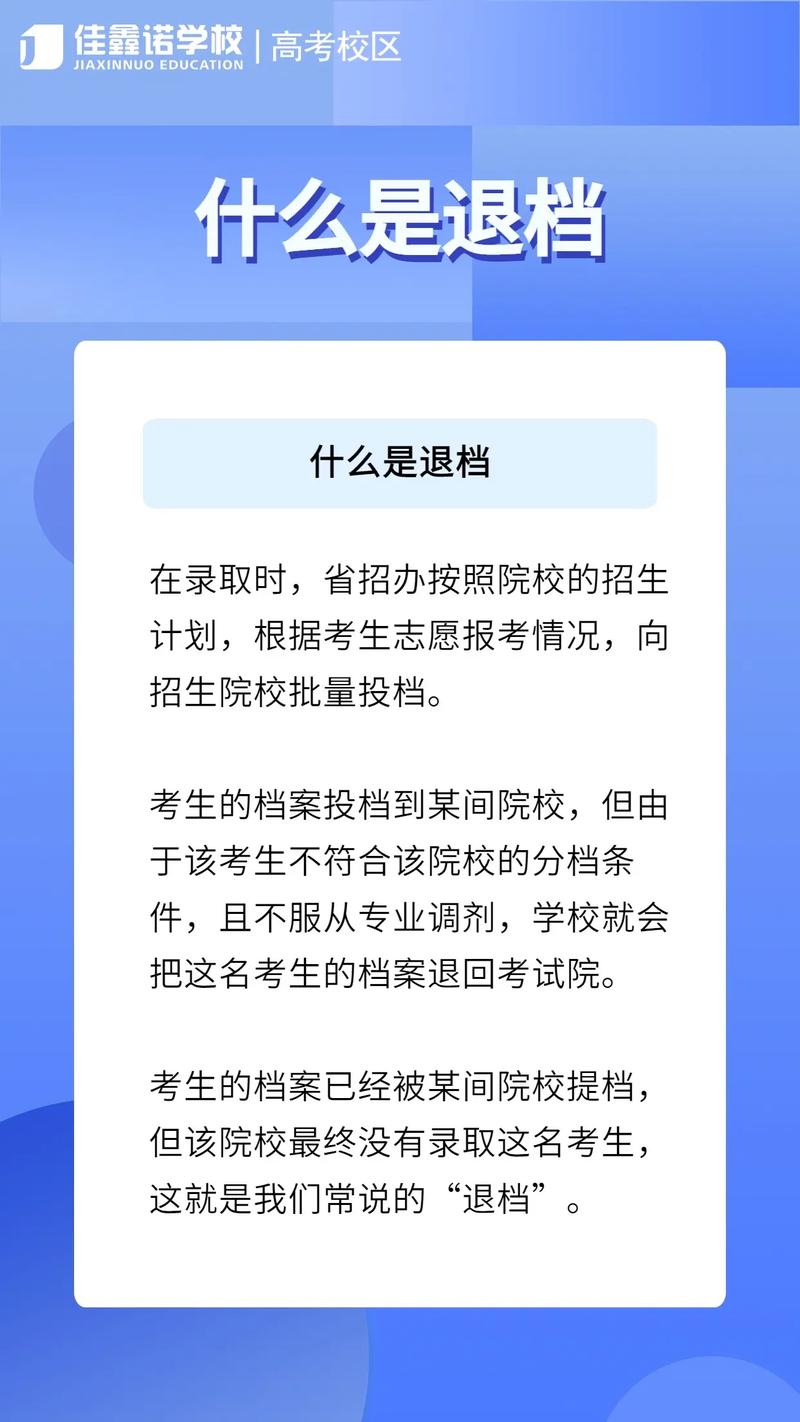 如何知道自己被退档了 育学科普