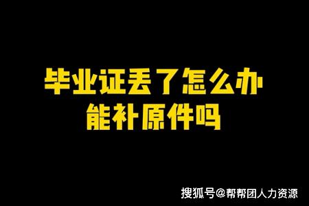 大学毕业证书丢了怎么办? 育学科普