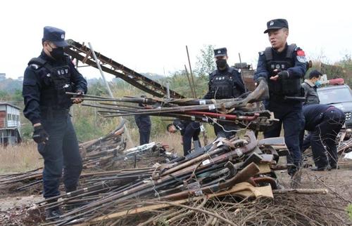 山东打击整治枪爆违法犯罪战果显著 5200多支枪支被销毁(枪支公安机关违法犯罪销毁气枪) 汽修知识