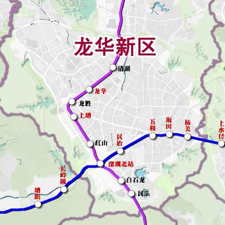 龙华或将新增30个地铁站(线路片区换乘福田通勤) 汽修知识