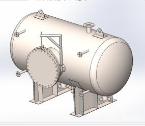 solidworks机械设计之压力容器管路的绘制(管路点选绘制压力容器再点) 汽修知识