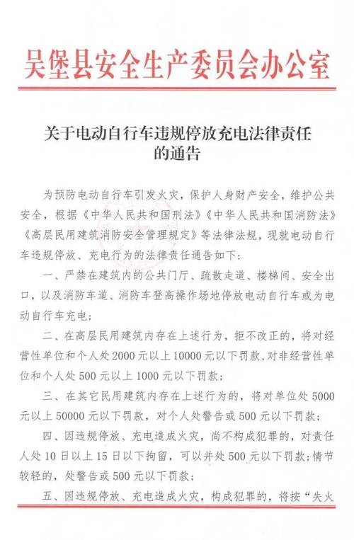 湛江最新通告！事关电动车停放充电(电动自行车充电停放事关电动车) 汽修知识