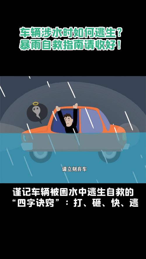 记住这些，定能帮你逃出生天(车辆涉水趴窝逃生帮你) 汽修知识