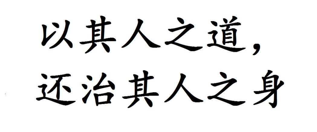 以其人之道还治其人之身的下一句 学类资讯