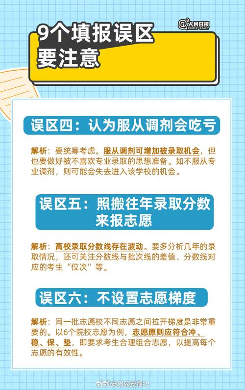 填报志愿存在哪些误区 学类资讯