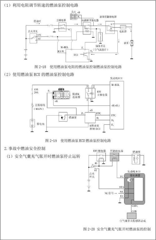 精品说课稿——电动燃油泵及控制电路的检修(学生燃油泵计划控制电路连接) 汽修知识