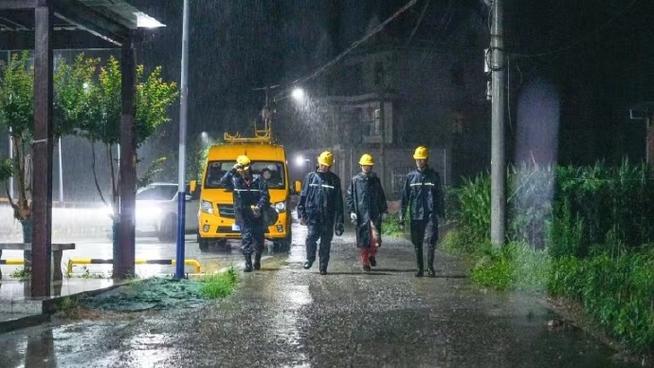 国网华安县供电公司：雨夜抢修记(抢修供电所人员供电大树) 汽修知识