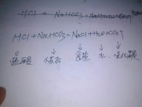 盐酸和碳酸氢钠的离子方程式 学类资讯