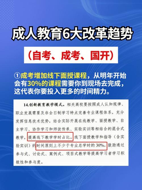 自考改革后有哪些巨大变化 学类资讯