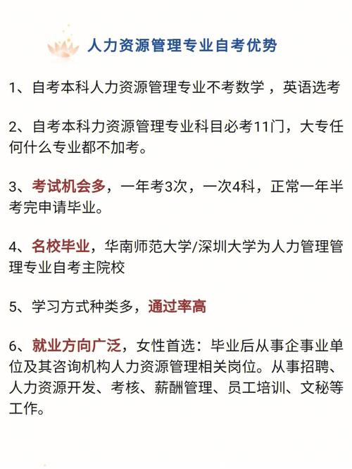 自考本科人力资源管理难考吗 学类资讯