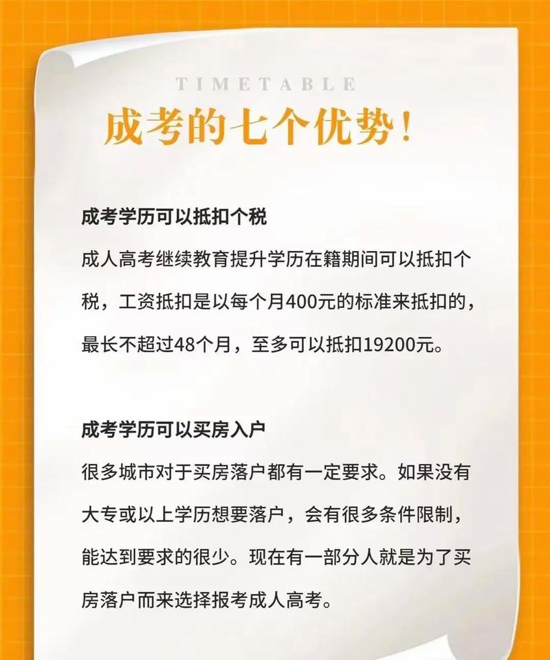 成考脱产学习有什么优势 学类资讯