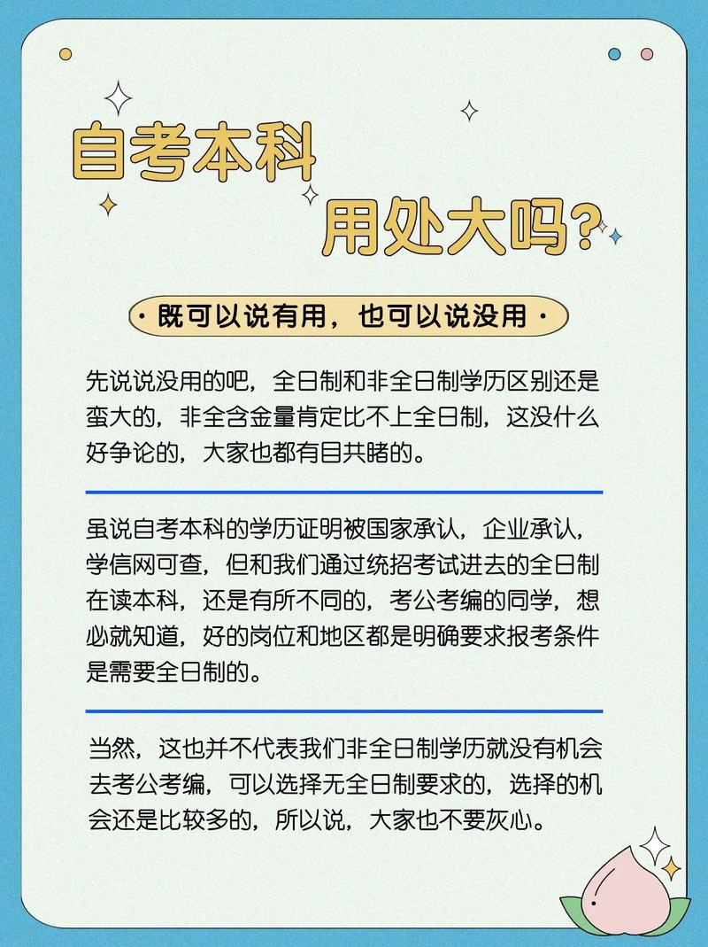 自考属于全日制本科吗 学类资讯