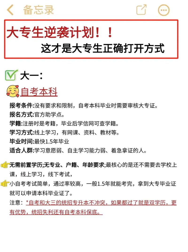 专科怎么才能自考本科 学类资讯