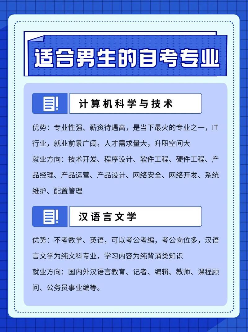 男生成考大专哪些专业实用 学类资讯