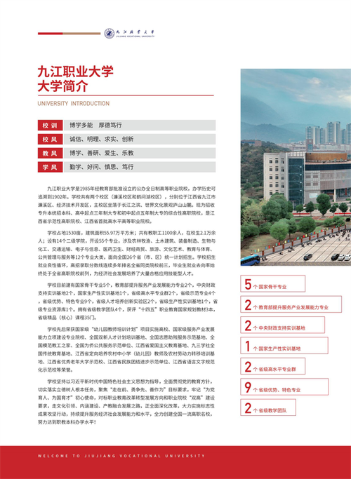 2024年九江职业大学是几本 学类资讯