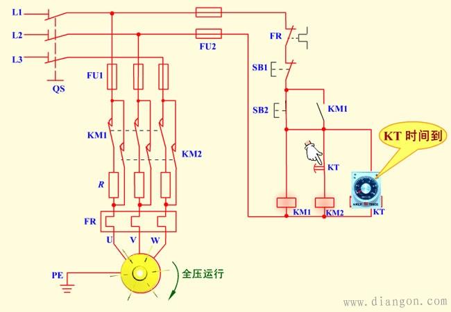 为什么电机启动电流大？有什么危害？图文讲解降压启动(启动有什么电流降压电机) 汽修知识