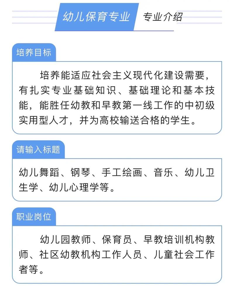 幼儿保育是什么专业 学类资讯