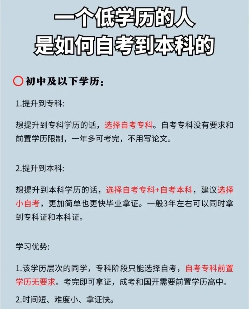 小学提升学历怎么怎么办？ 学类资讯