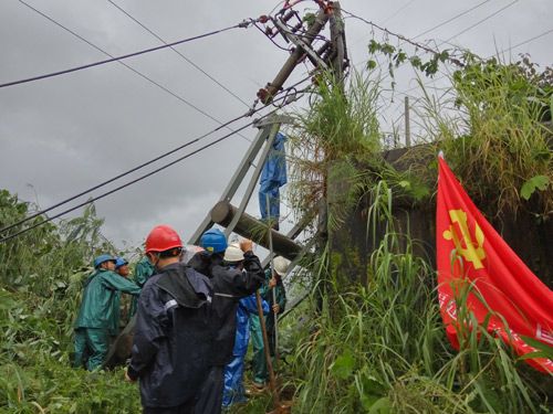 中方县供电公司：快速抢修受损线路(抢修故障供电倒伏停电) 汽修知识