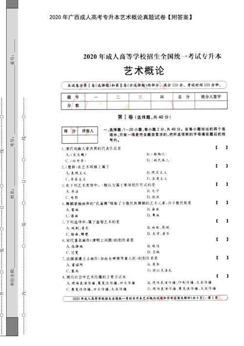 成人高考艺术概论考试是闭卷吗？ 学类资讯