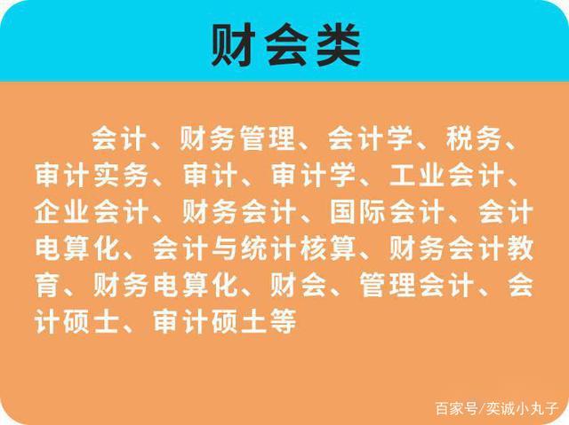 会计学属于财经专业吗 学类资讯