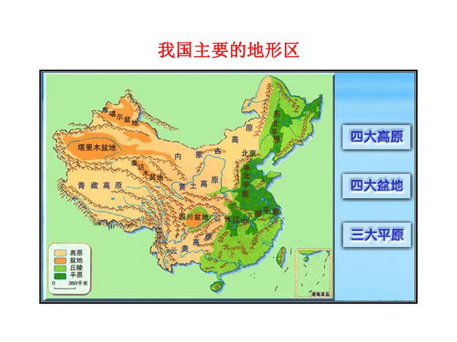 中国四大盆地三大平原 学类资讯