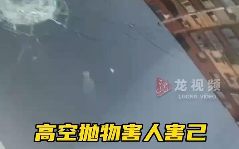 潍坊：汽车前挡风玻璃意外被“砸” 酒店称是高空坠物(酒店玻璃保安高空停车位) 汽修知识