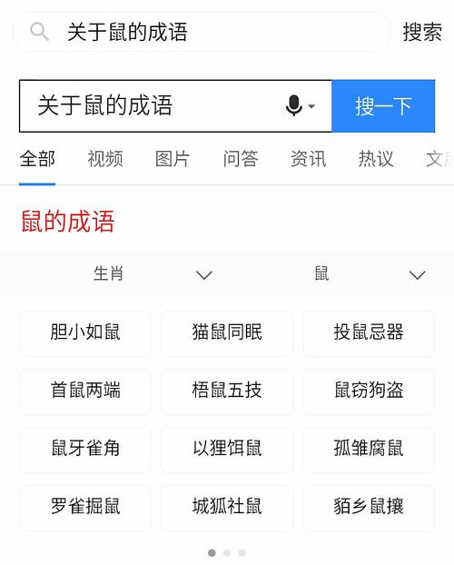 关于鼠的成语 学类资讯 关于鼠的成语 学类资讯