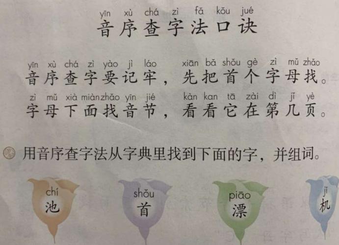 音序查字法口诀 学类资讯