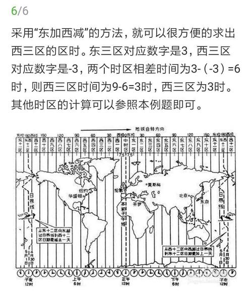 时区划分以及该如何计算 学类资讯