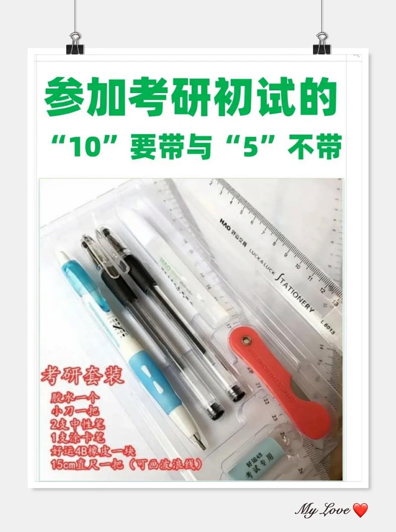 考研自带文具还是统一发 学类资讯