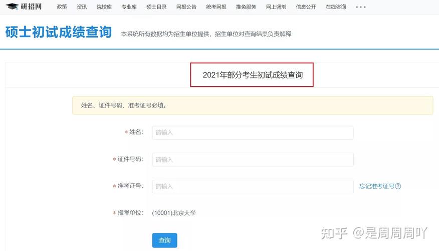 研究生查成绩需要什么 学类资讯