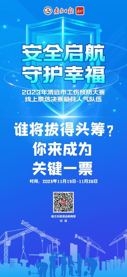 2024清远最具人气工伤预防职工评选投票正式开启(工伤预防最具人气职工评选) 汽修知识