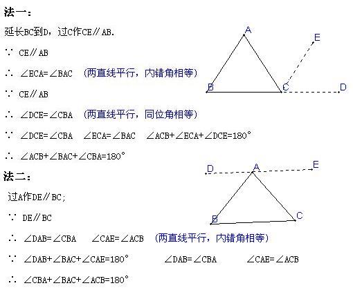 三角形内角和是多少度 学类资讯