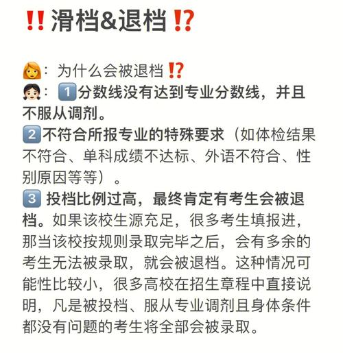 显示己投档还会滑档吗 学类资讯