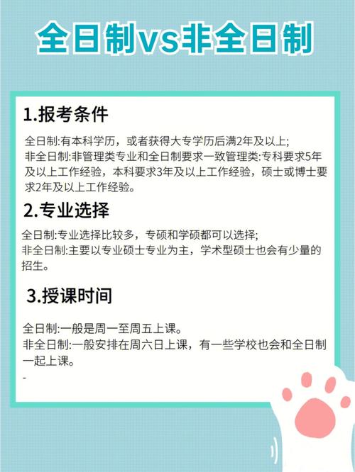 非全日制与在职研究生有何区别 学类资讯