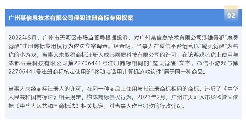 2022年广东省茂名市市场监管系统知识产权执法典型案例公示(当事人注册商标商标法专用监督管理局) 汽修知识