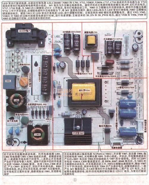 海信液晶电视电源板元器件级维修(海信电源板元器件液晶电视变压器) 汽修知识