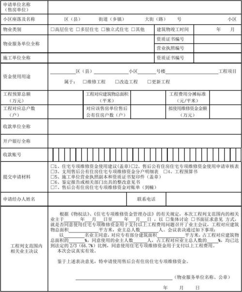 单元门破损严重需大修 申请住房专项维修资金(维修专项住房单元共用) 汽修知识