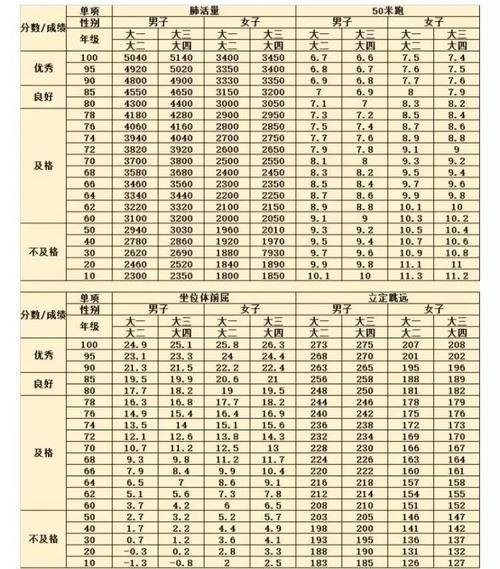 大专三年体测几次 学类资讯