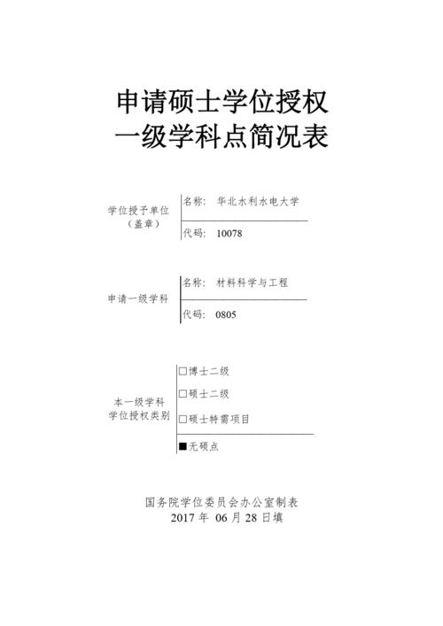 硕士学位授权一级学科是什么 学类资讯