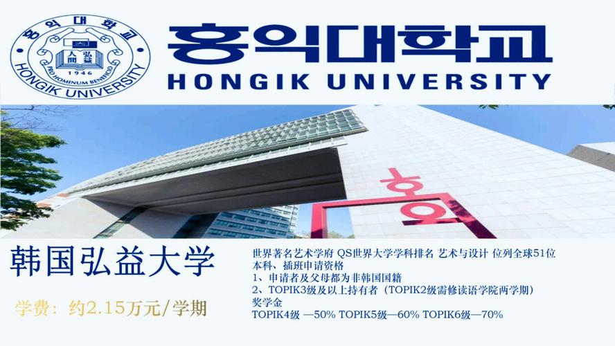 韩国弘益大学有什么专业 学类资讯