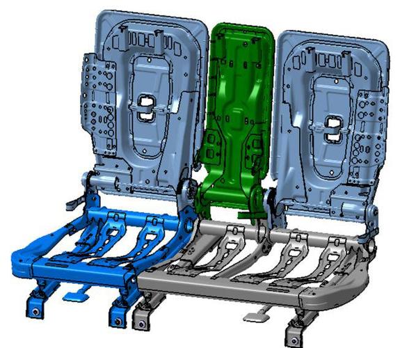 实现后排座椅骨架模块化与轻量化设计(座椅骨架结构金融界后排) 汽修知识
