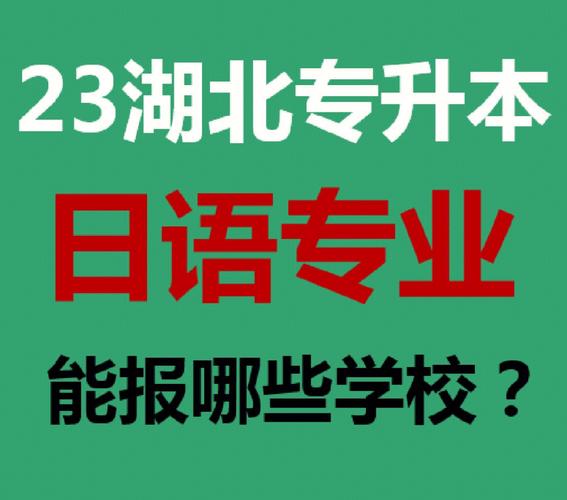 湖北专升本能用日语代替英语吗 学类资讯