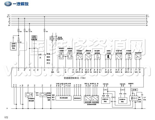 一汽解放J6L J6M J6P 更新维修手册电路图2022(维修手册电路图图册解放) 汽修知识