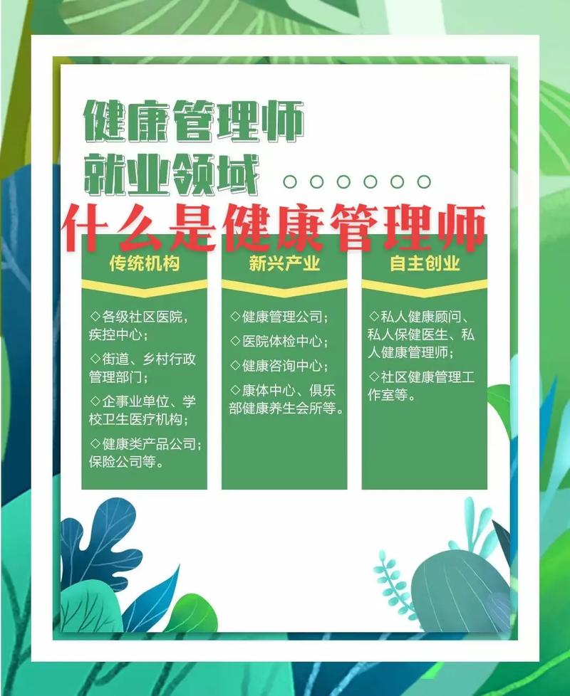 健康管理师具体是做什么的 学类资讯