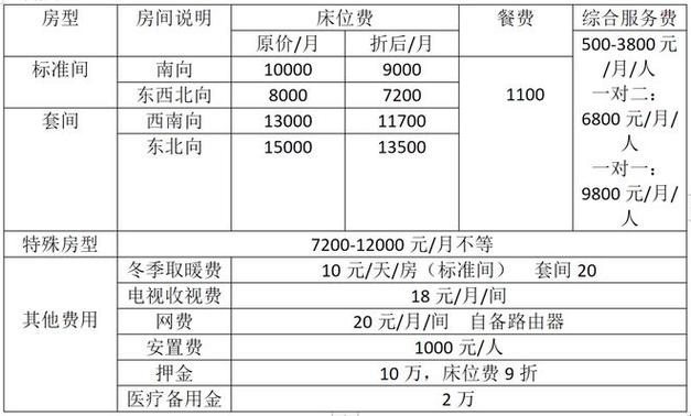 养老院价格大揭秘2023年上海市家庭养老院最新报价来袭 范文模稿